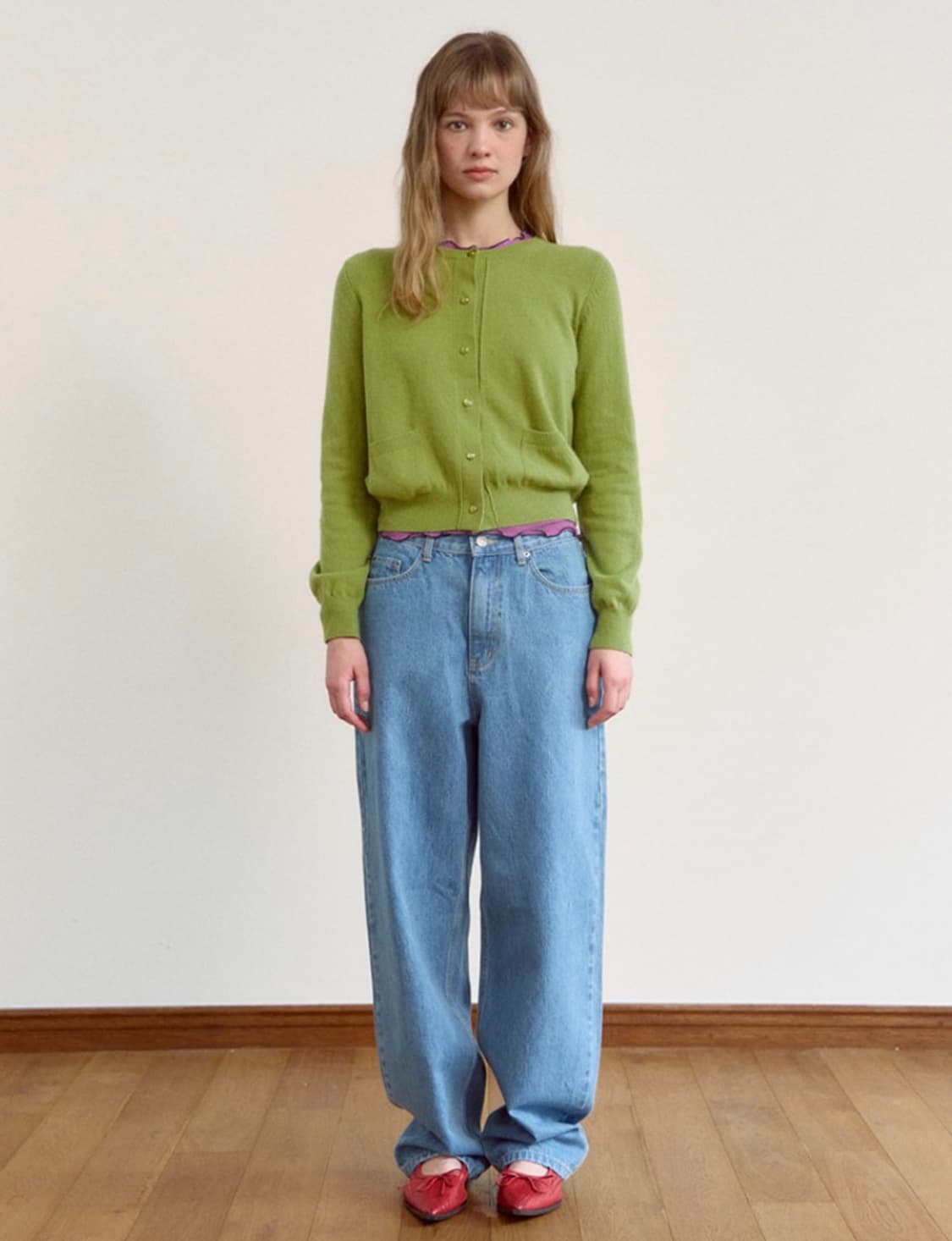 Old fashioned Denim Pants (Blue) 상품이미지2