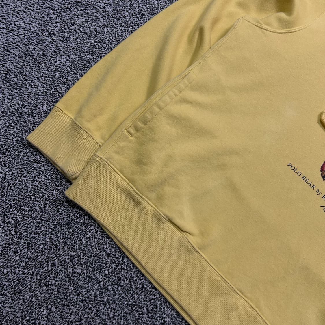 폴로(POLO RalphLauren) 옐로우 폴로 베어 후드티 상품이미지3