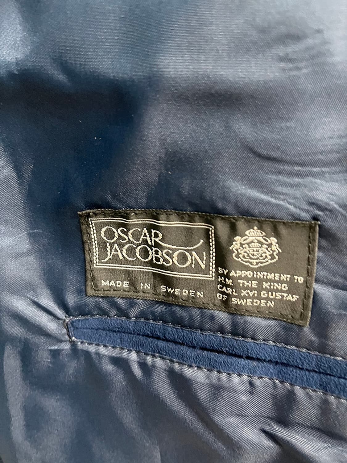 100) 오스카제이콥슨 몰스킨 자켓  상품이미지8