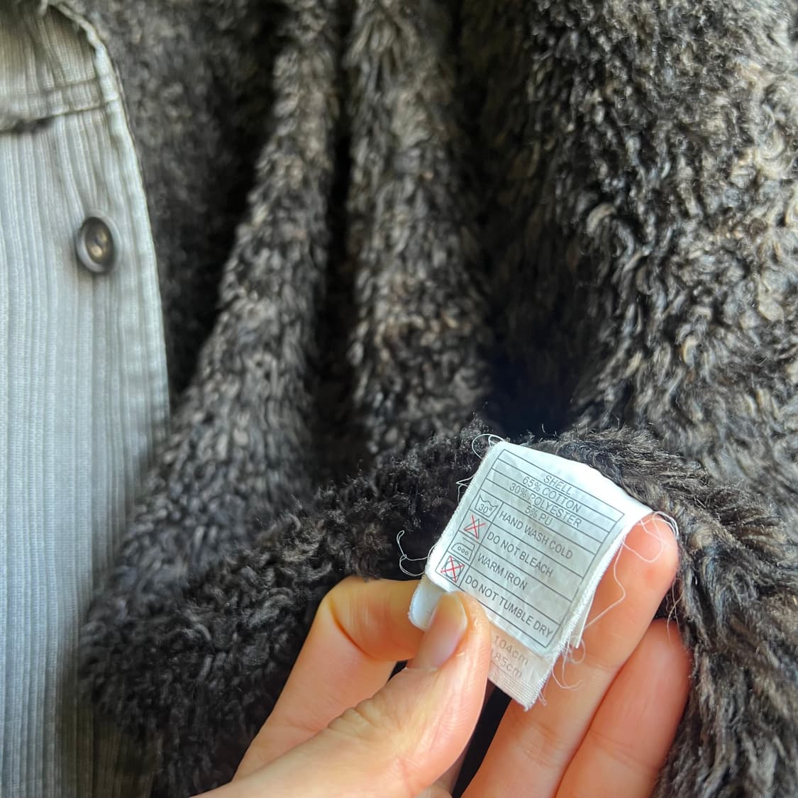 웨스턴 쉐르파 카코트 차콜 상품이미지7