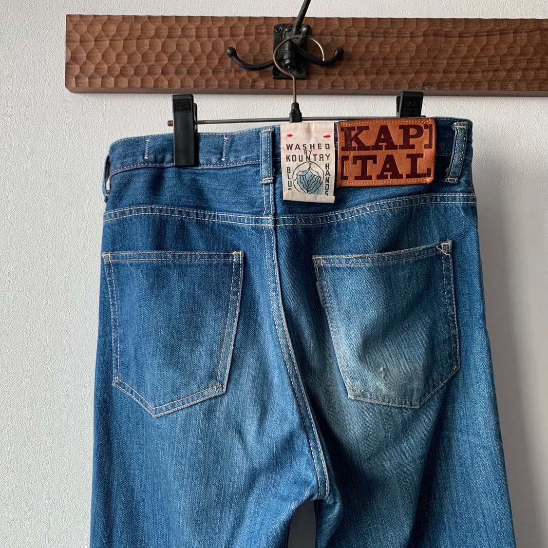 14oz 오카벨보 5p 플레어 데님 상품이미지6