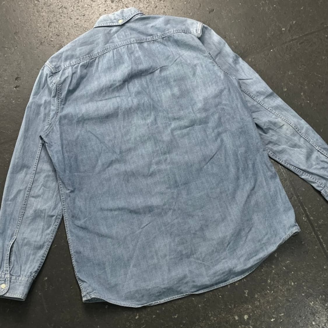 100 라코스테 데님셔츠 상품이미지5