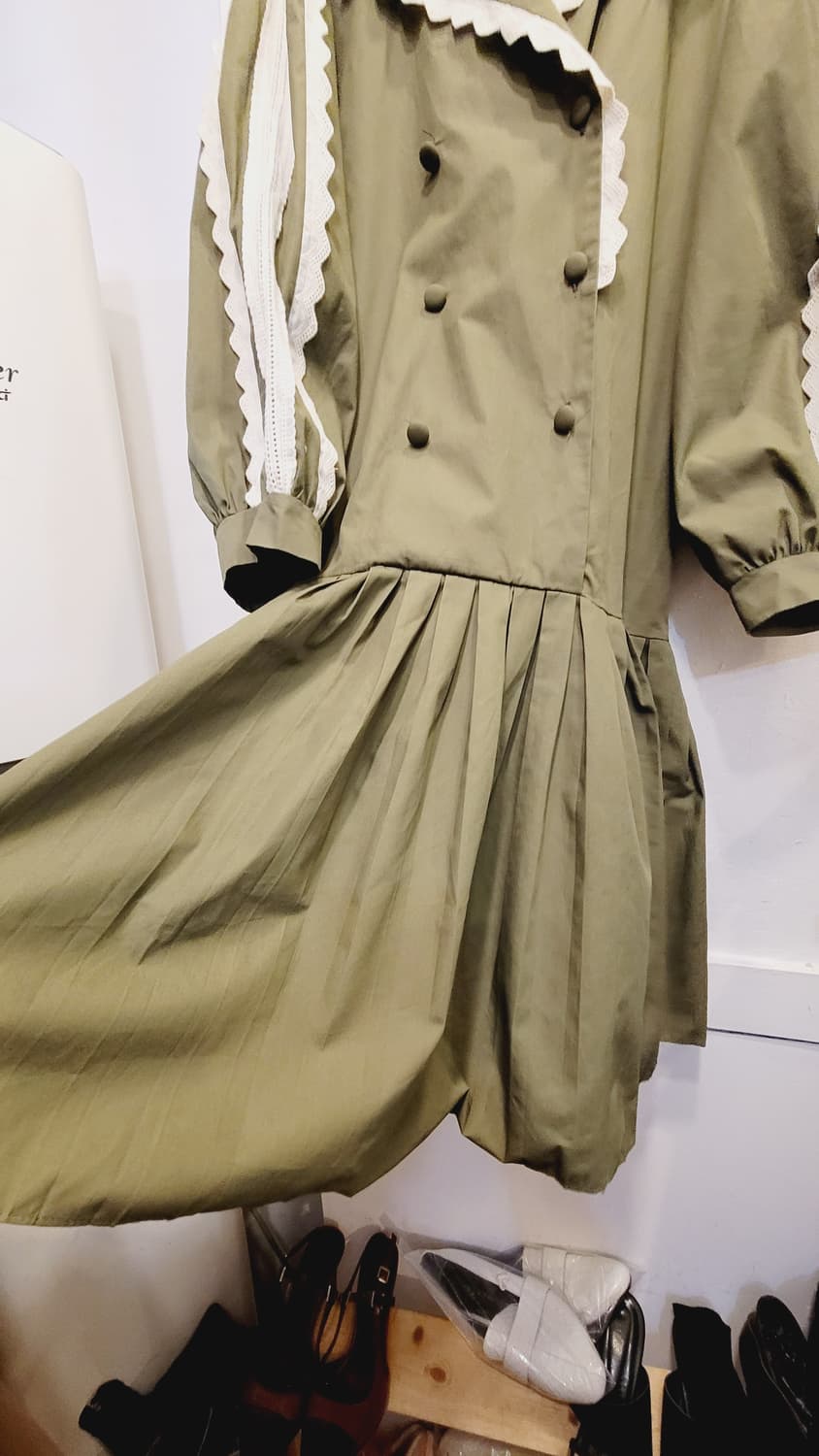 수입 벌룬 레이스 원피스 상품이미지2