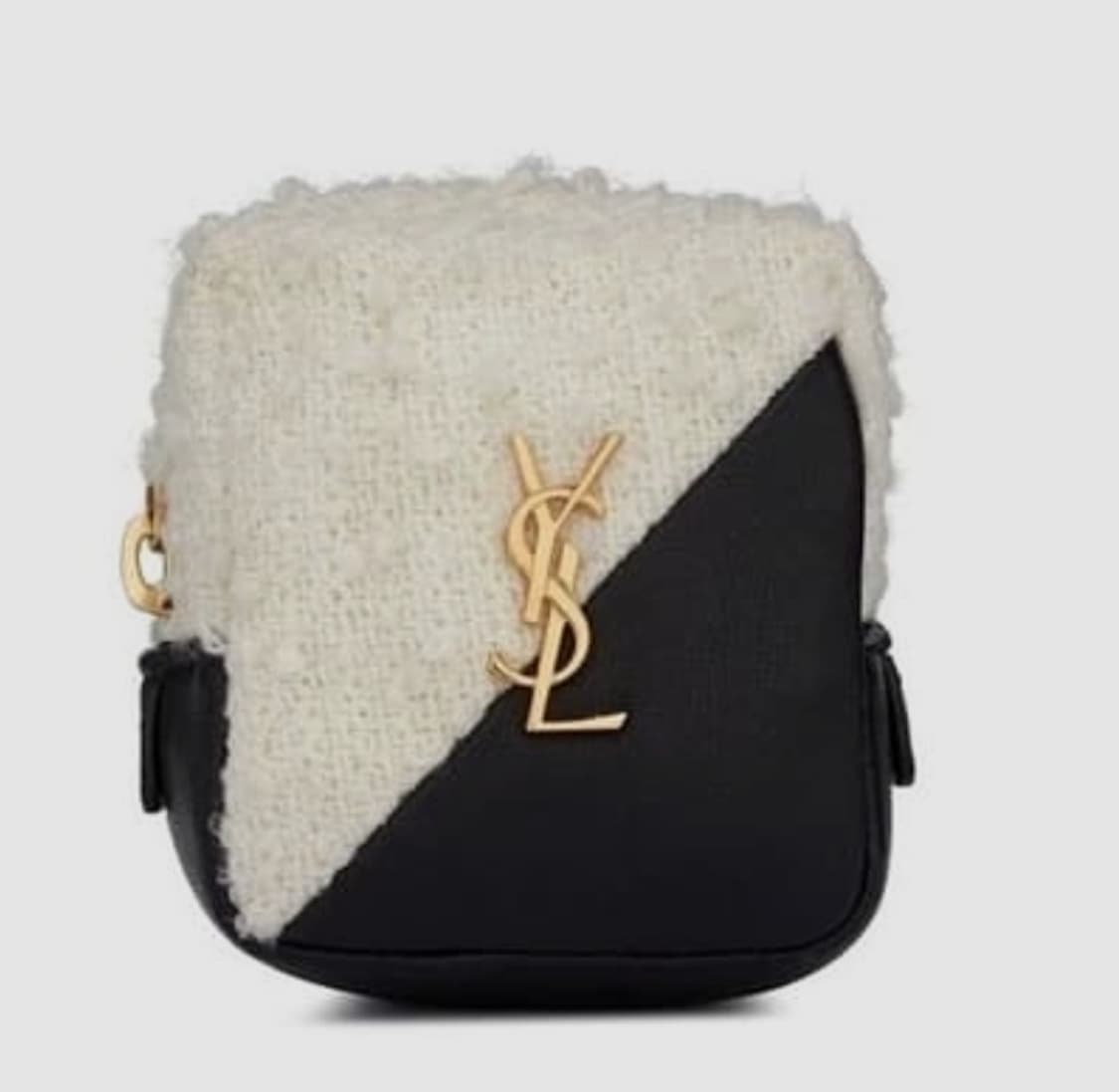 생로랑 트위드 동전 지갑 상품이미지1