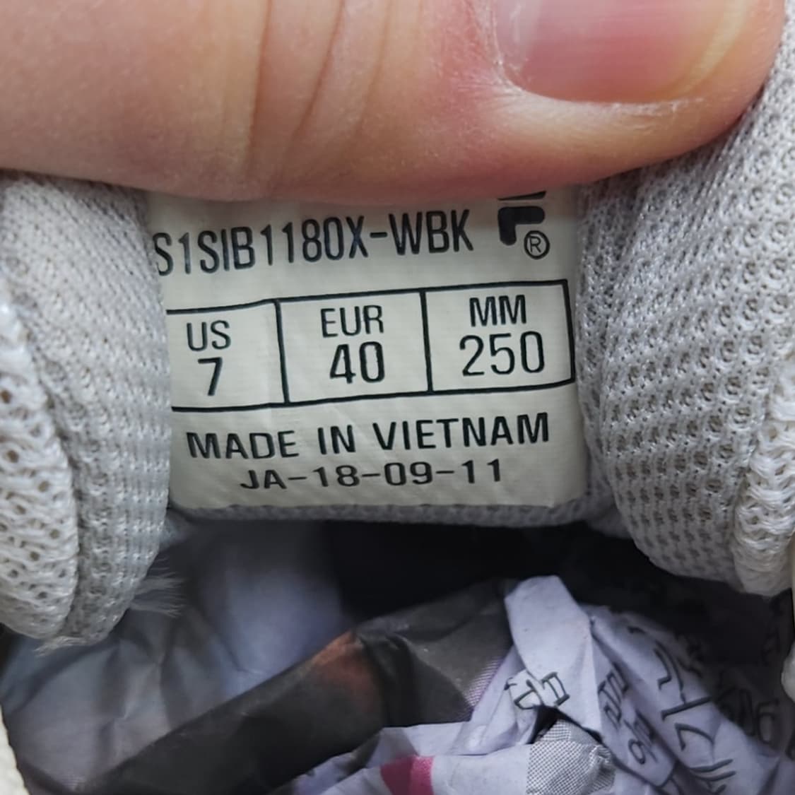 휠라 레이트레이서 운동화250  상품이미지6