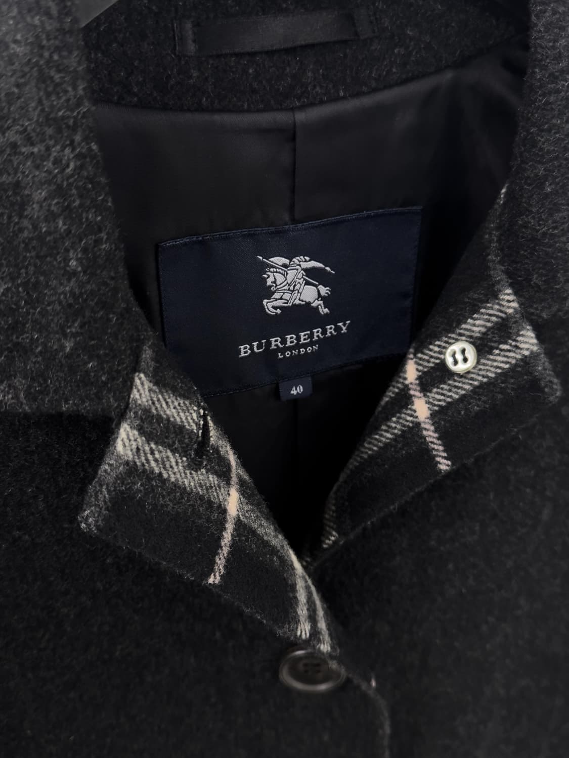 버버리 캐시미어 핸드메이드 코트 상품이미지9