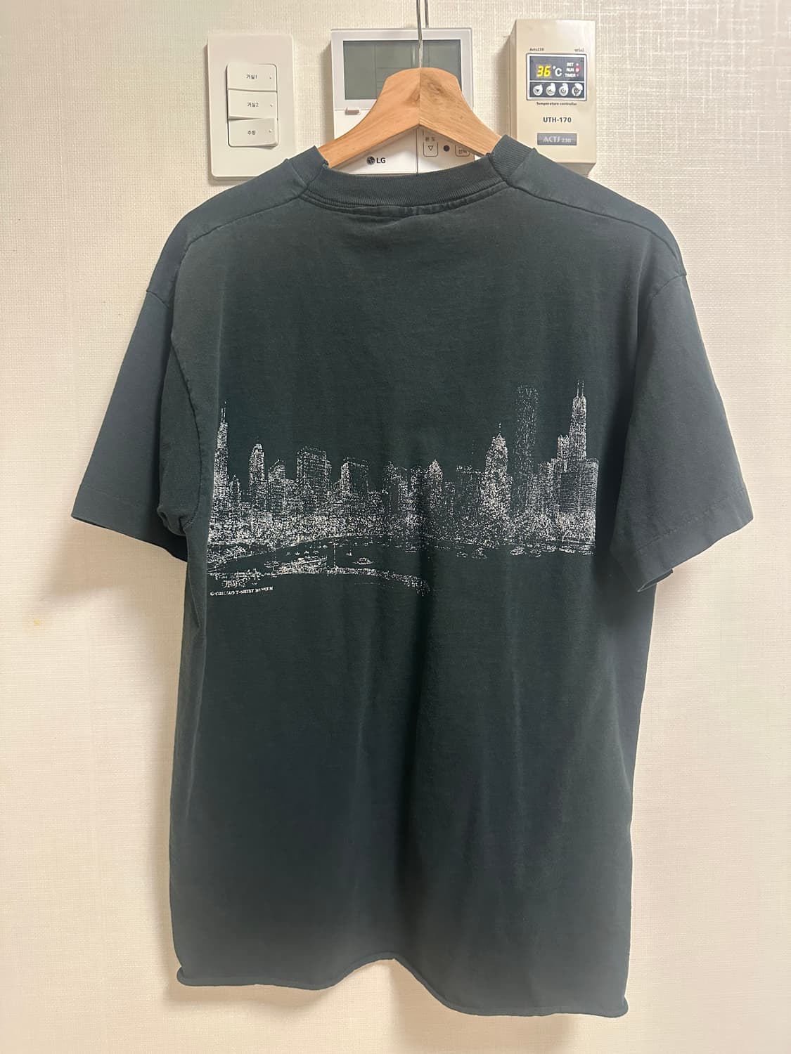 90s 빈티지 시카고 반팔 티셔츠 상품이미지2