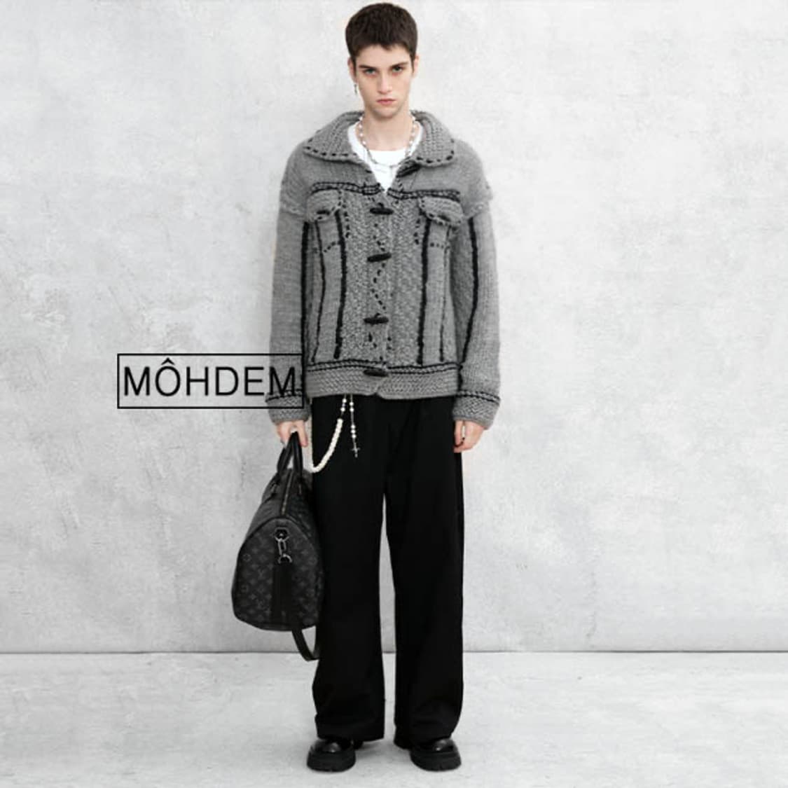 [premium]헤비울 코위찬 가디건 상품이미지3