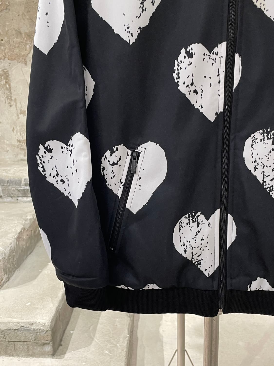 아디다스 블랙 벌키 하트 파이어버드 트랙 져지 상품이미지4