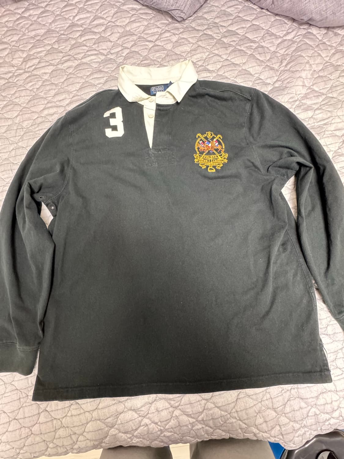 폴로 랄프로렌 럭비 긴팔 카라티 상품이미지1