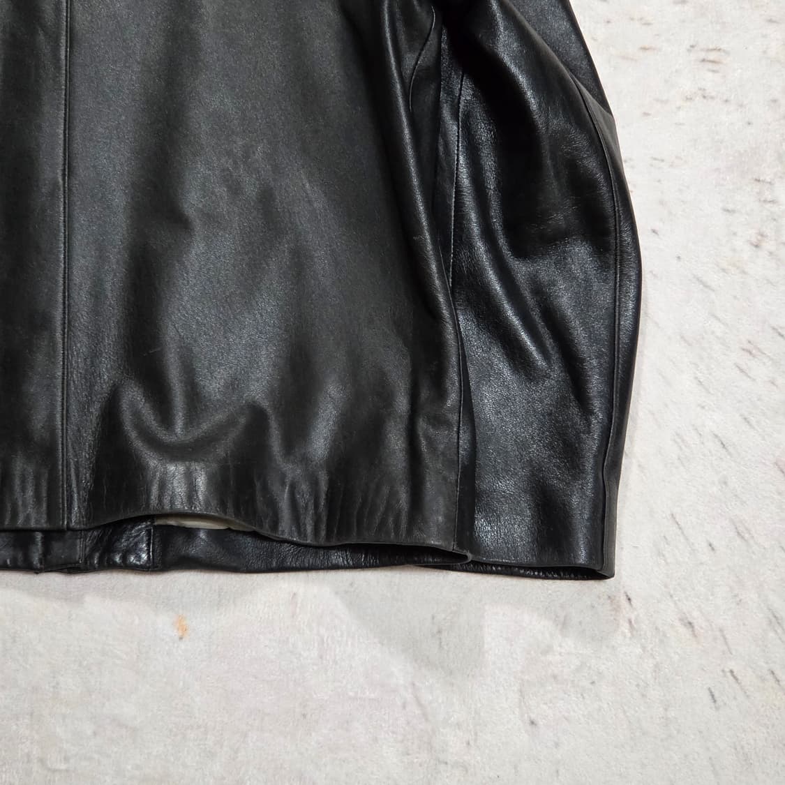 빈티지 리얼레더 블랙 양가죽 자켓 상품이미지7