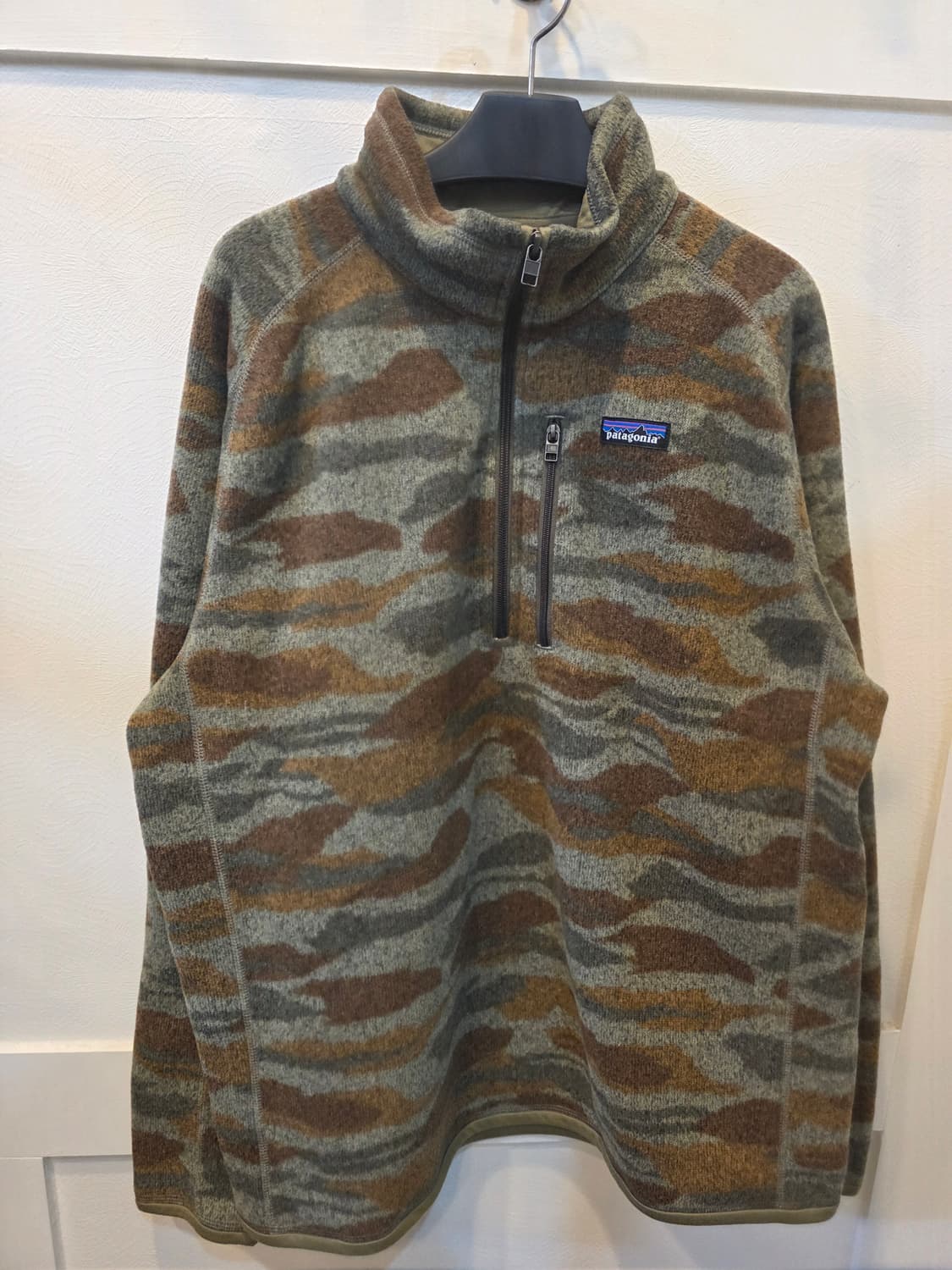 파타고니아쿼터 지퍼  베타 스웨터카모 플리스 집업 상품이미지2