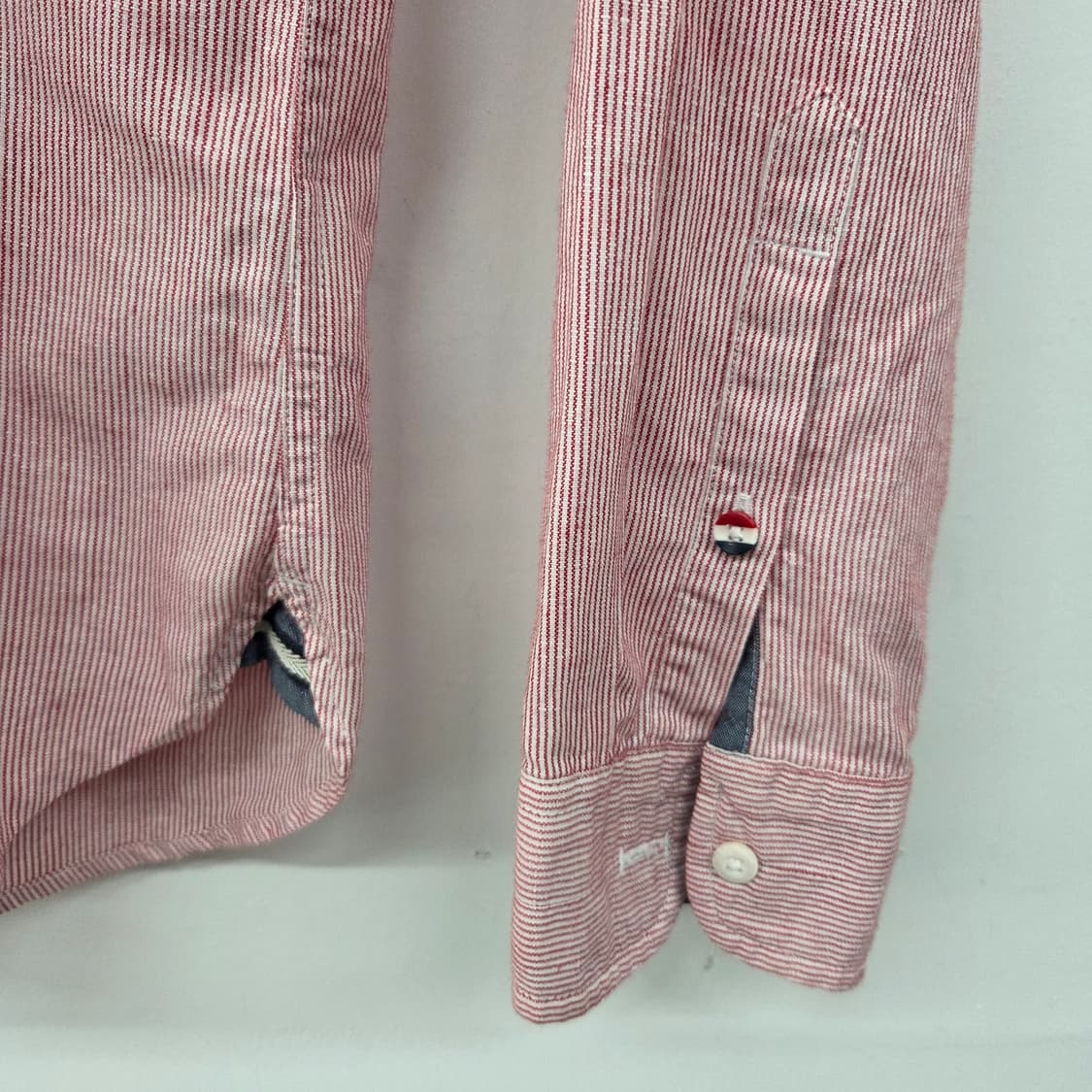 타미힐피거 스트라이프 셔츠 남방 남m 상품이미지4