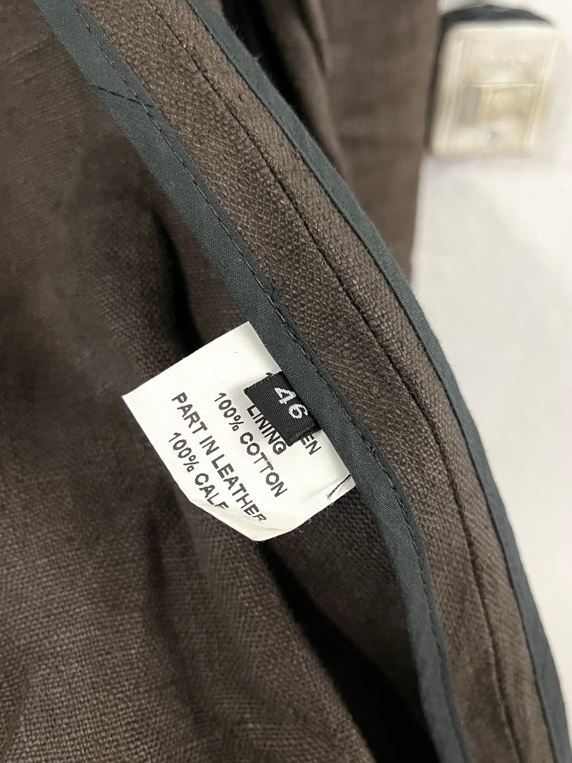 요한 세르파티 와이프로젝트 2012 SS 드레이프 린넨 코트 상품이미지5