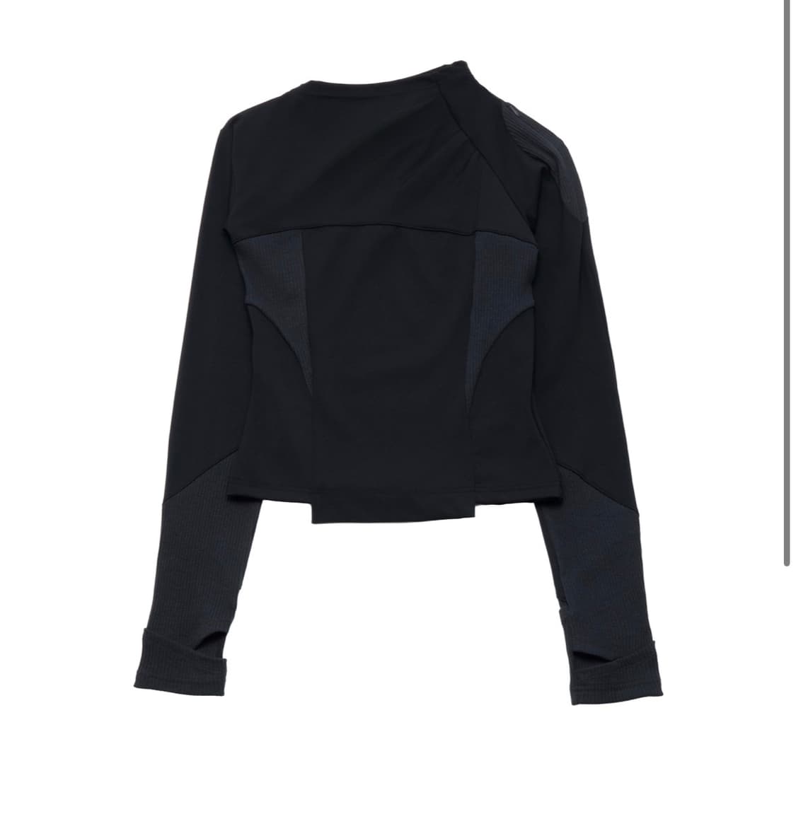 wettag FRONT TUCK RIB PANEL TOP 상품이미지2
