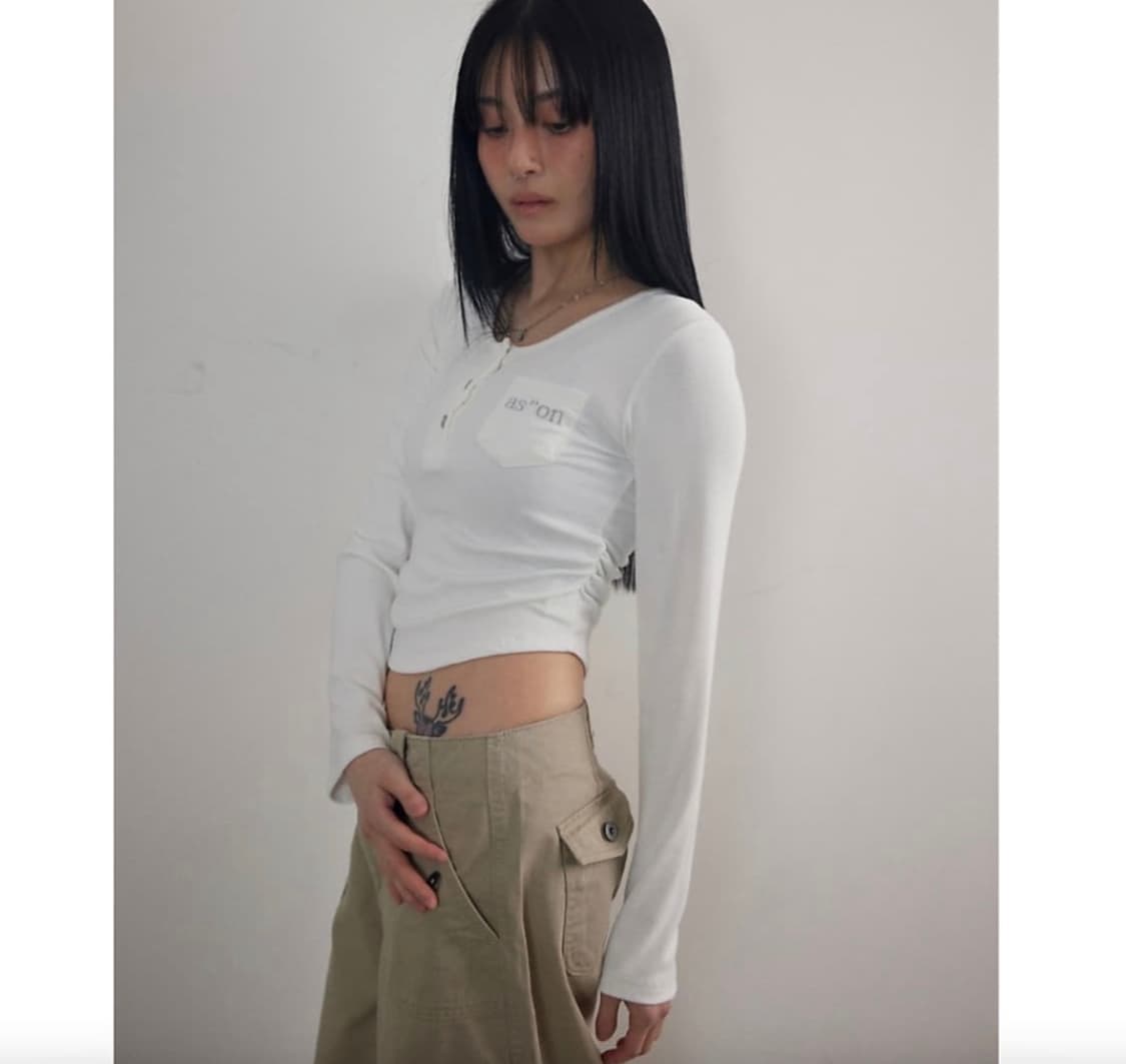 애즈온 ason pokky pocket tee 포켓티 상품이미지1