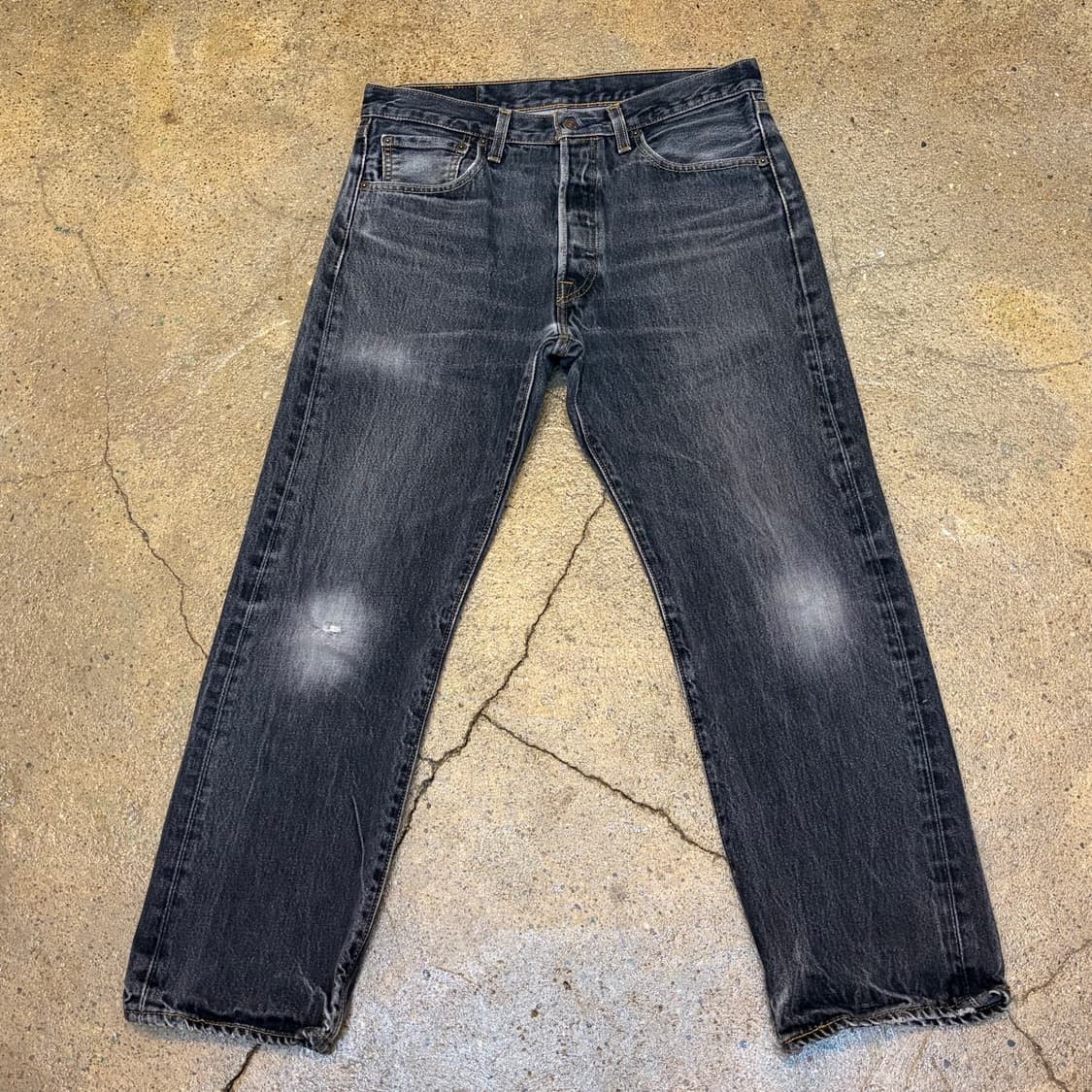 00s 미국 빈티지 리바이스 501 블랙진 청바지 상품이미지1