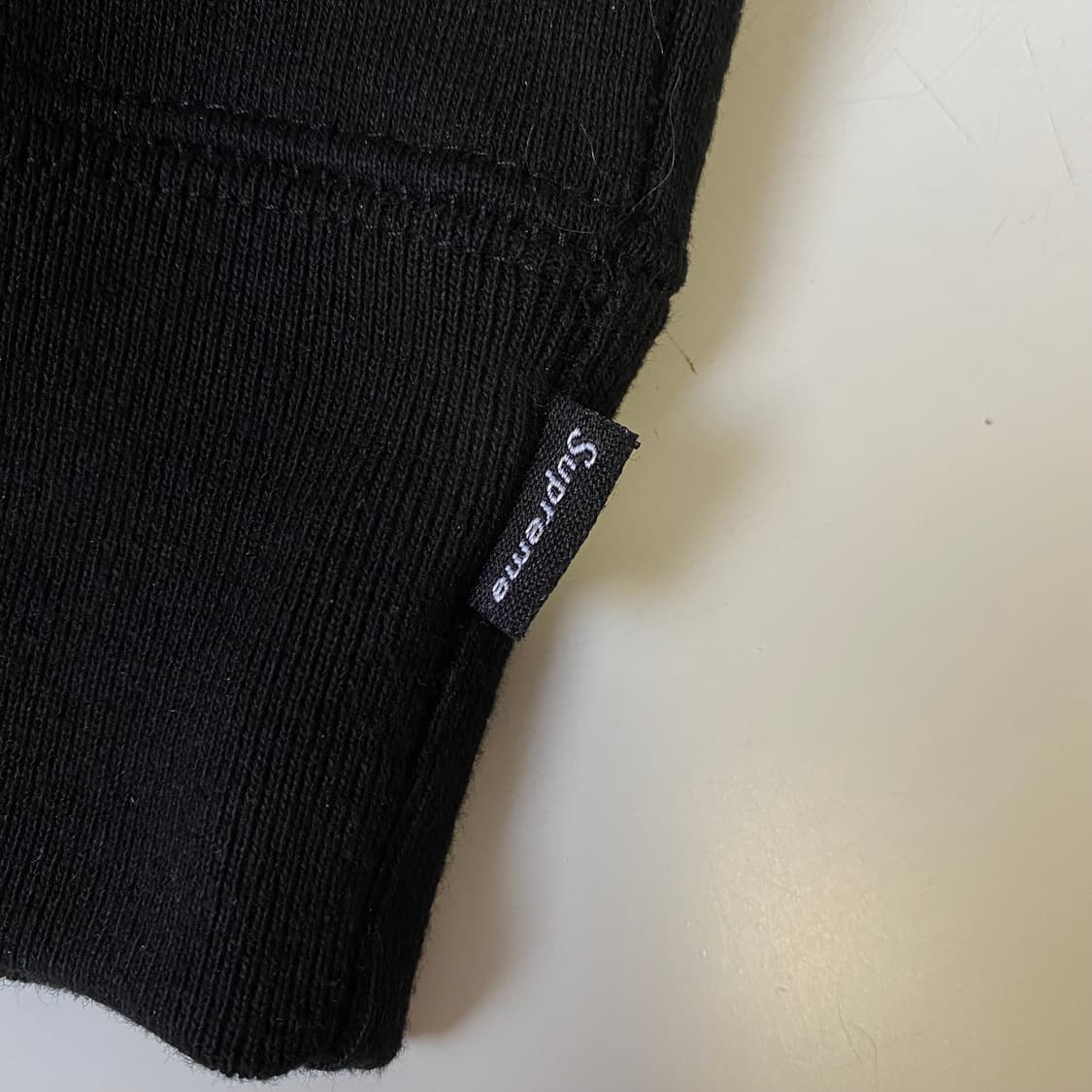 [L] 23FW 슈프림 서울 박스로고 후드 스웨트셔츠 블랙 상품이미지6