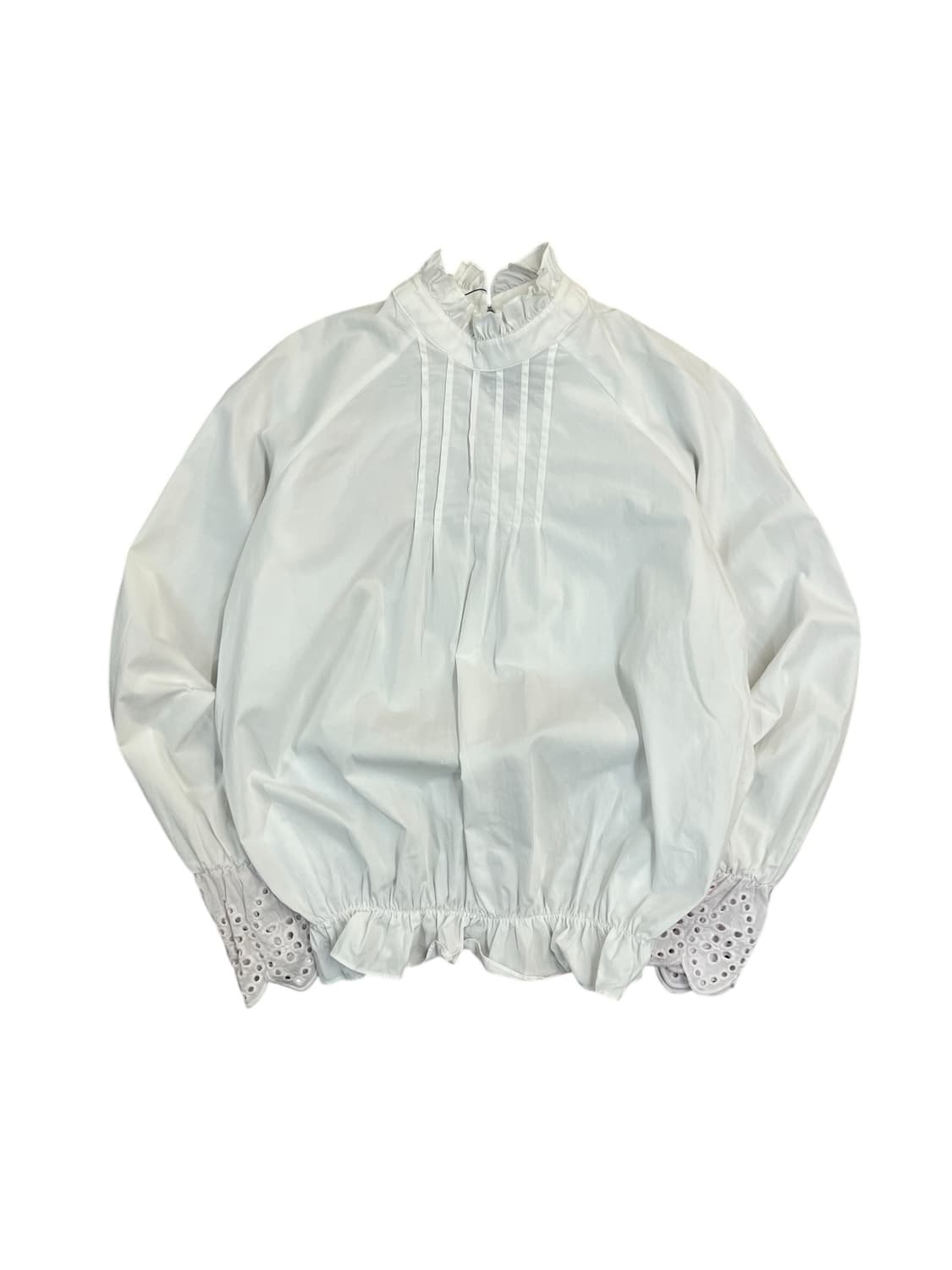 빈티지 프릴 블라우스 화이트 #csz3668 상품이미지3