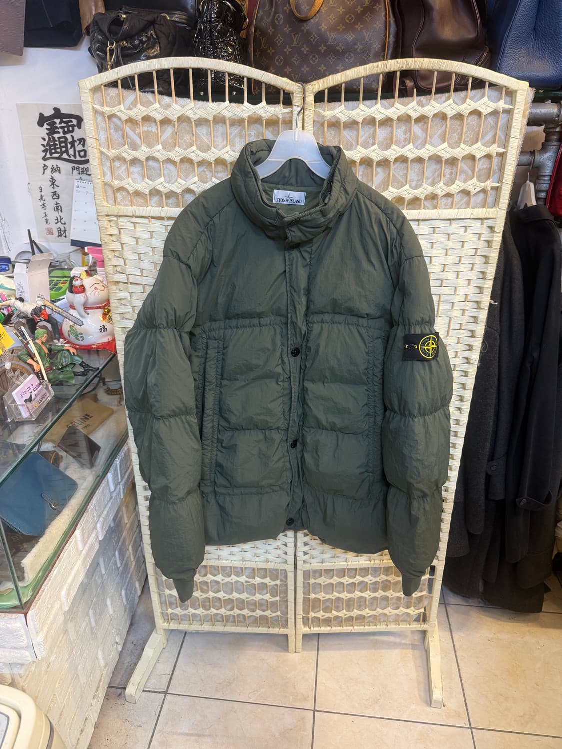 110-115/20fw 정품 스톤아일랜드 크링클립스 패딩 팝니다 상품이미지1