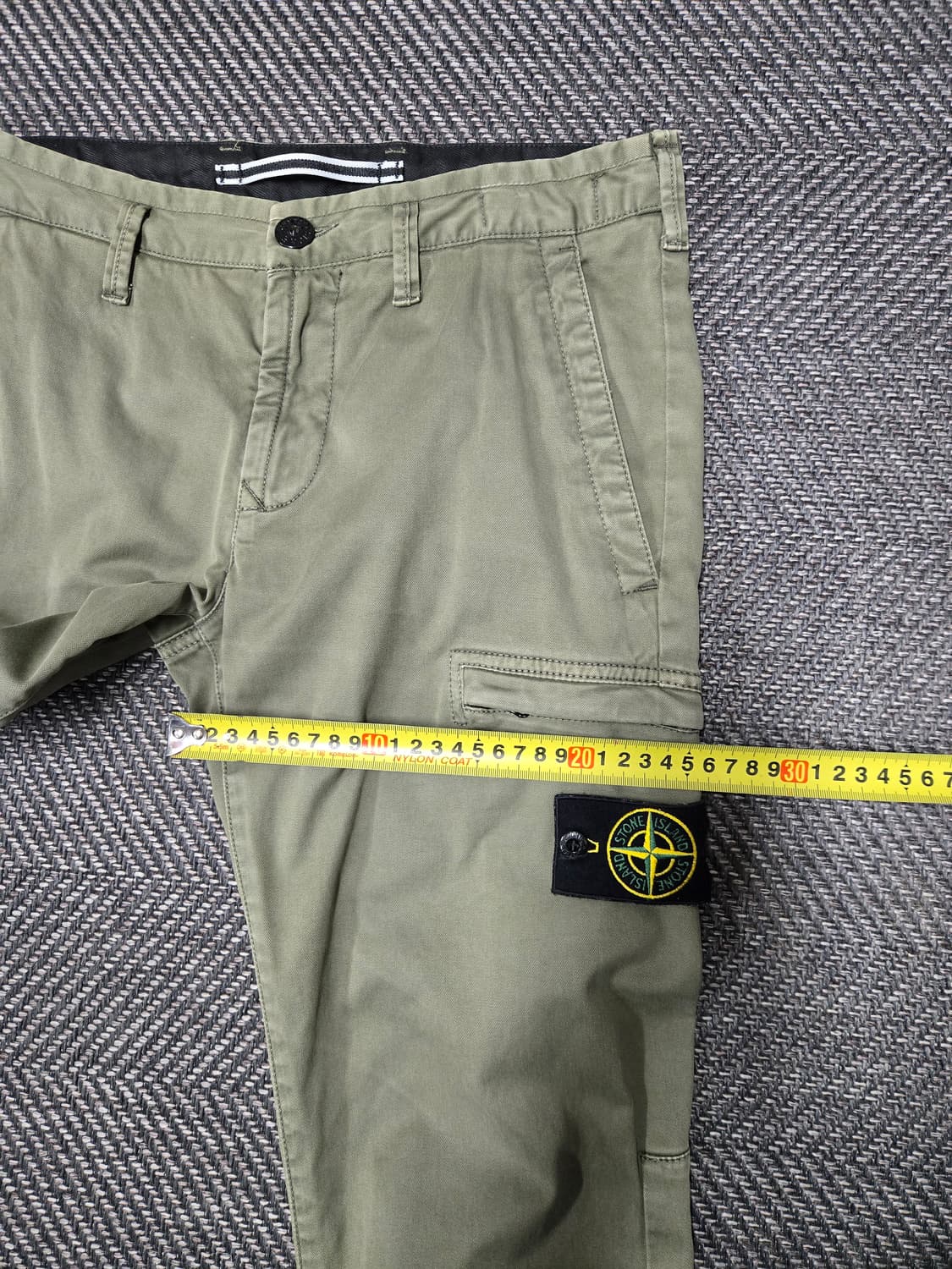 스톤아일랜드 카고팬츠 코튼97%바지 올리브 상품이미지6