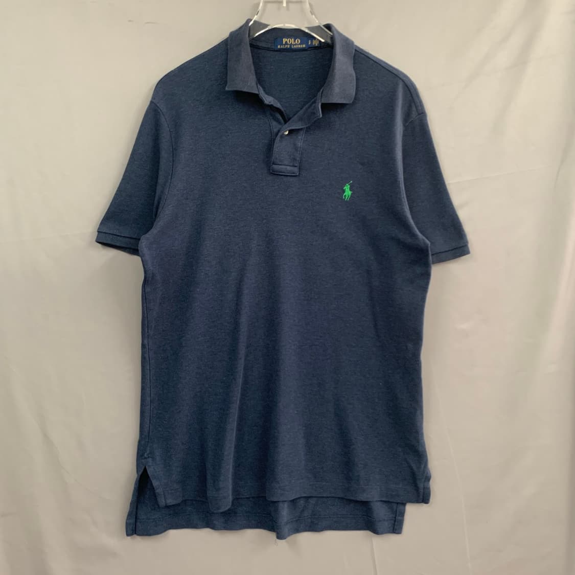 S 폴로랄프로렌 네이비 그린 포니 PK 반팔 카라티 상품이미지1