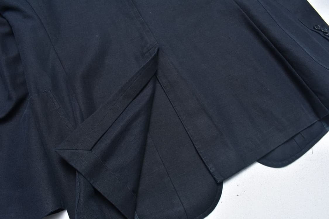 00S 버버리 면 마 혼방 블레이저 자켓 N0937 상품이미지5