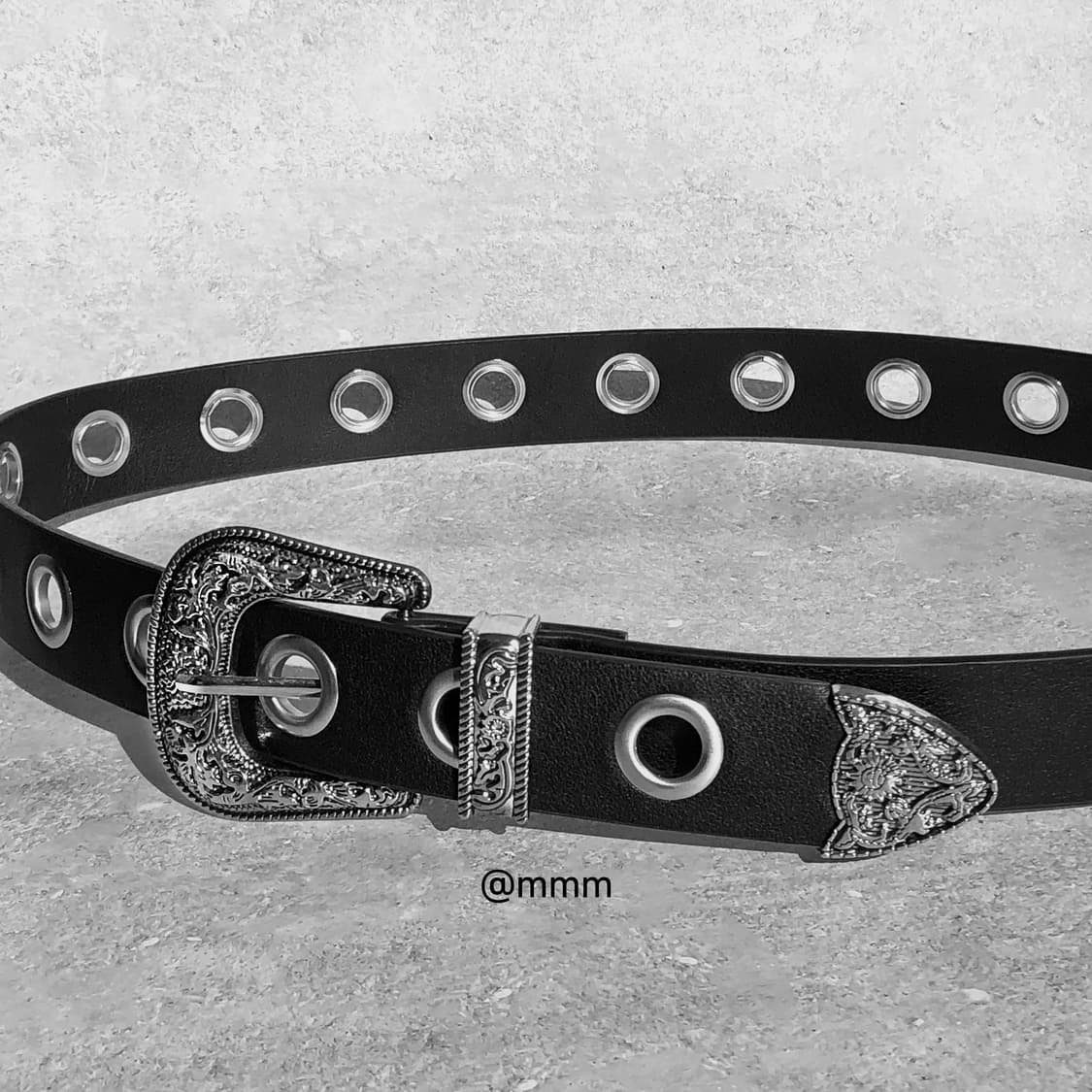 [Unisex] 아일렛 웨스턴 클래식 벨트 상품이미지1