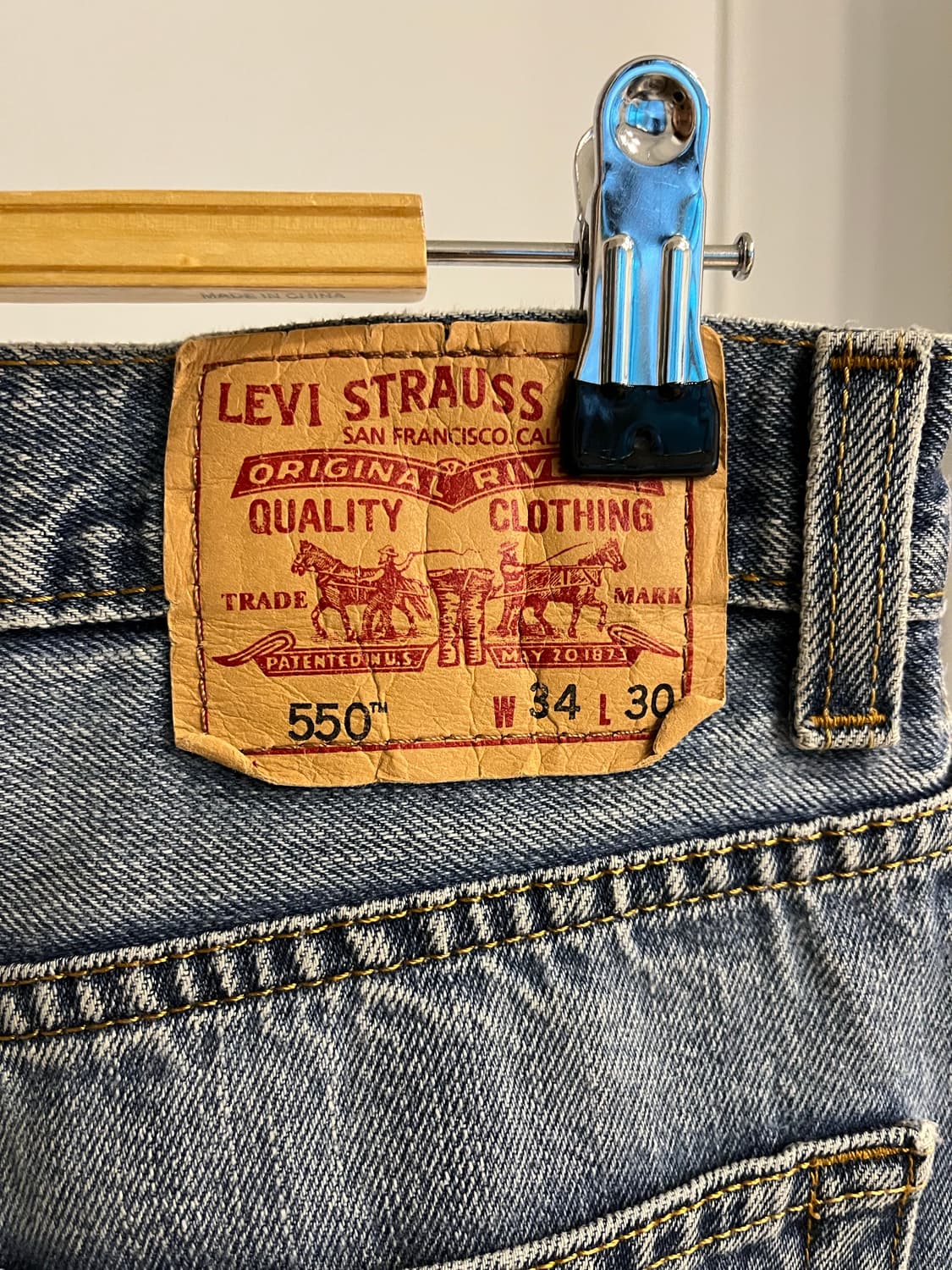 빈티지 리바이스 릴렉스핏 청바지 상품이미지6