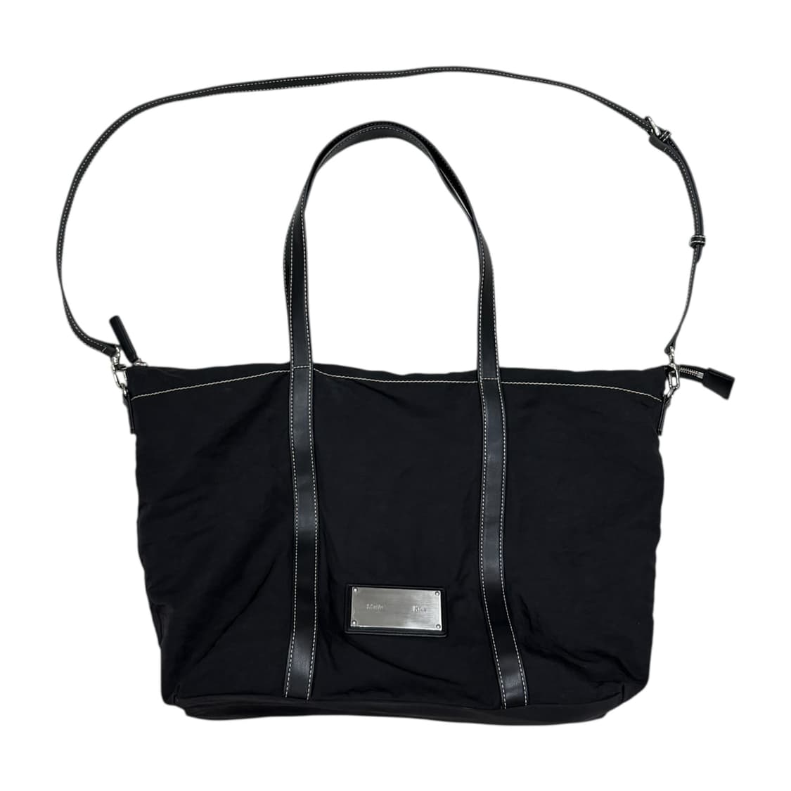 마뗑킴 패브릭 뉴 쇼퍼백 크로스백 가방 블랙 상품이미지1