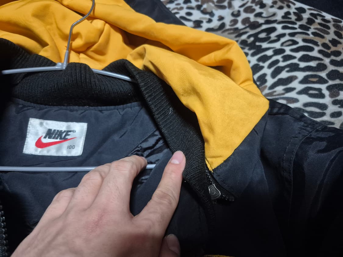 90's 나이키 베스킷볼 올드스쿨 후디드 점퍼 L 상품이미지5