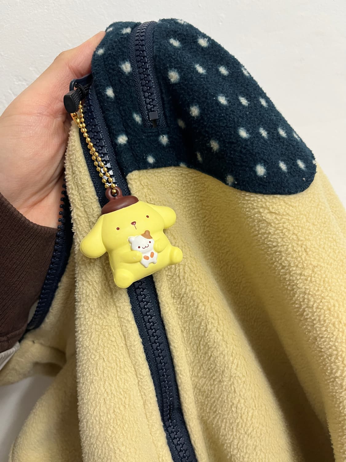 폼폼푸린깔 도트 포인트 후리스 🌝 상품이미지9