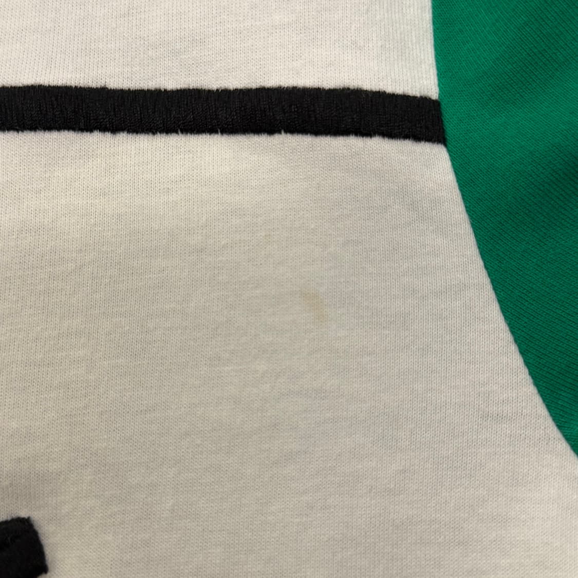 산드로 코튼 반팔 티셔츠 레터링 애니멀 스타 자수 라운드넥 디테일 그린 상품이미지9