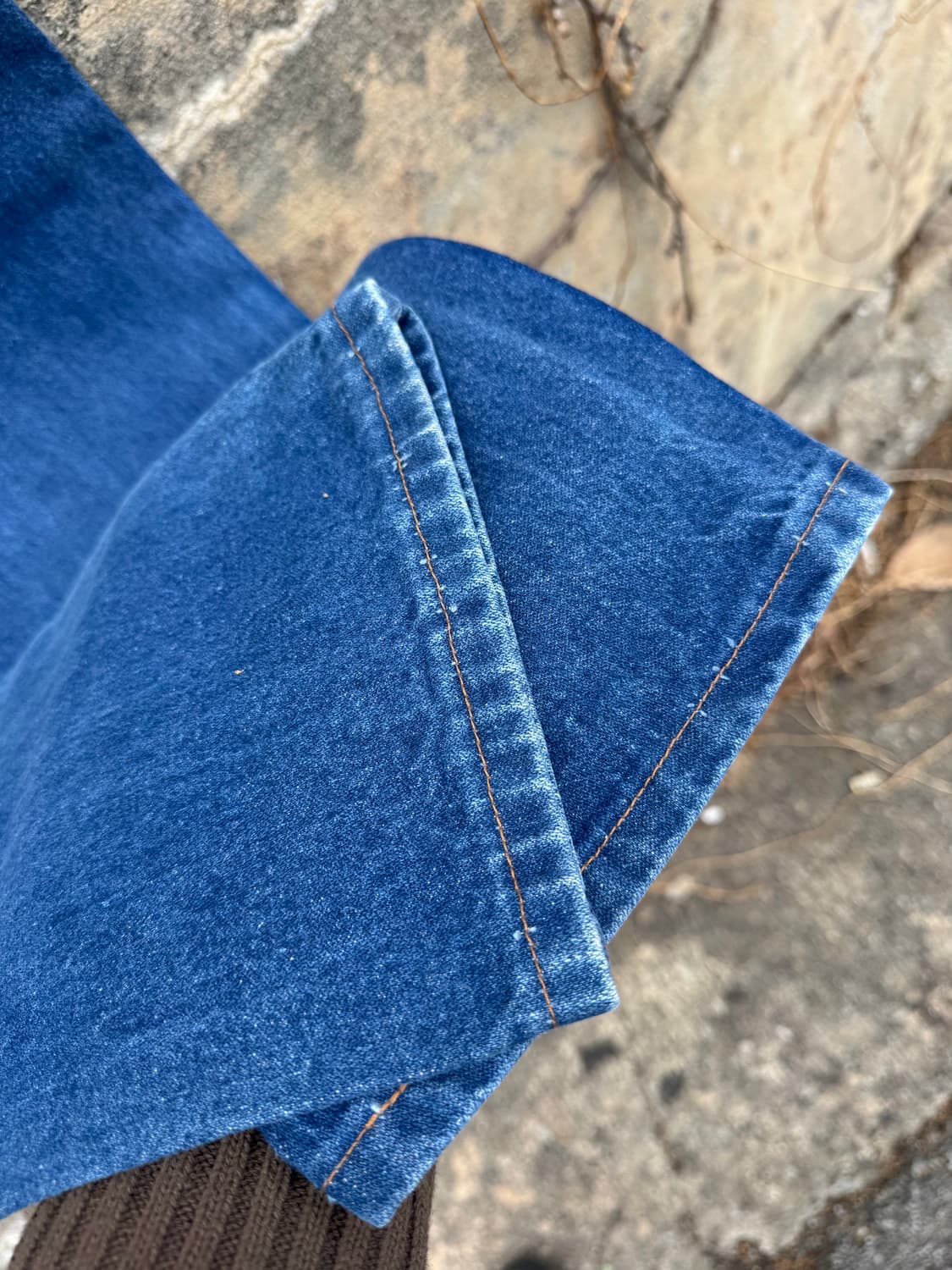 90s 랭글러 빈티지 13mwz 카우보이컷 usa 워싱 데님 팬츠 상품이미지6