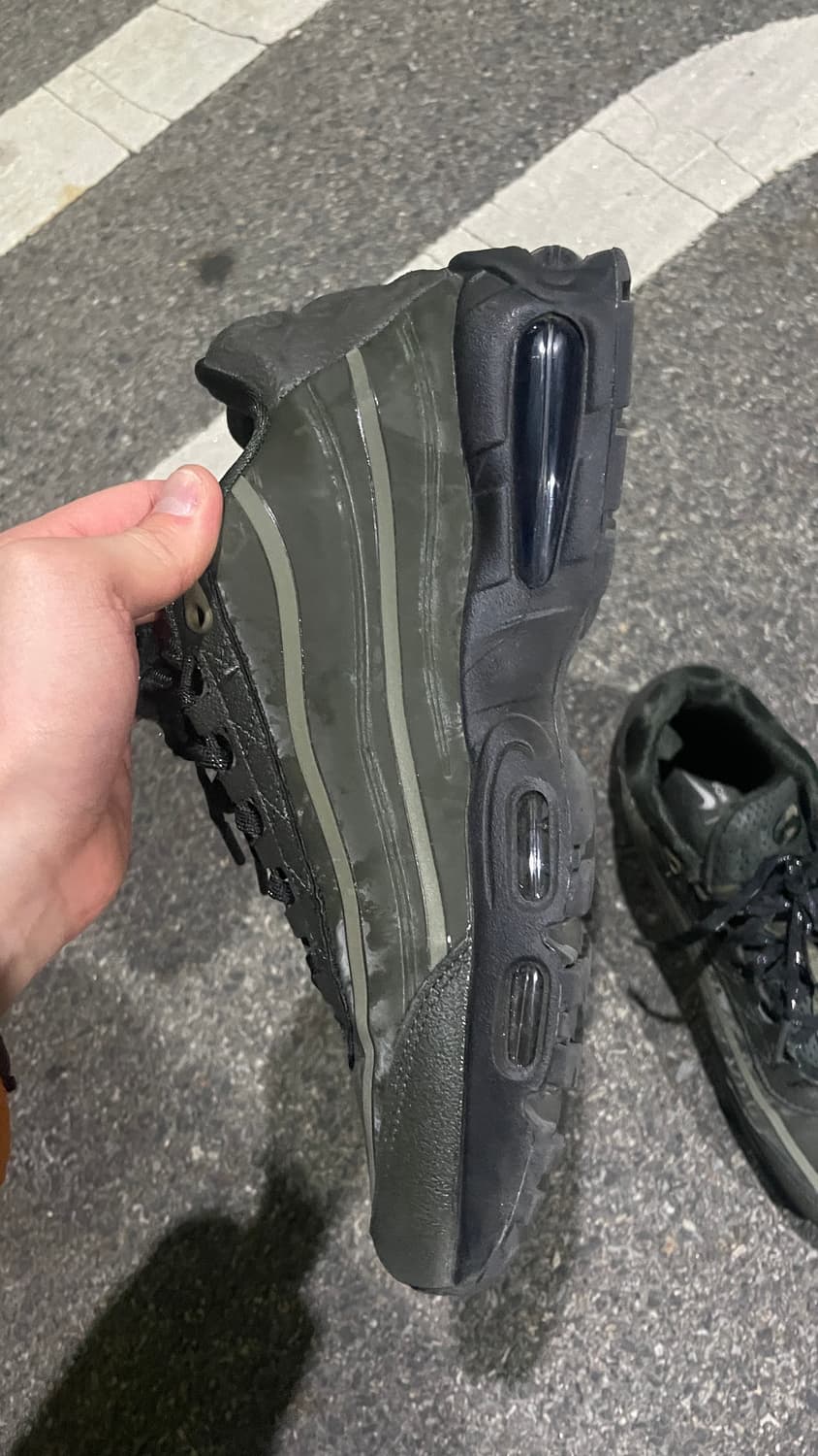 Nike x Worksout Air Max 95 Medium Olive 상품이미지3