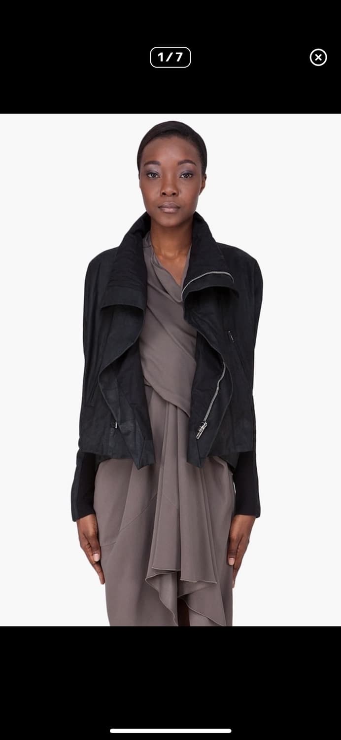 Rick owens classic leather jacket 상품이미지1