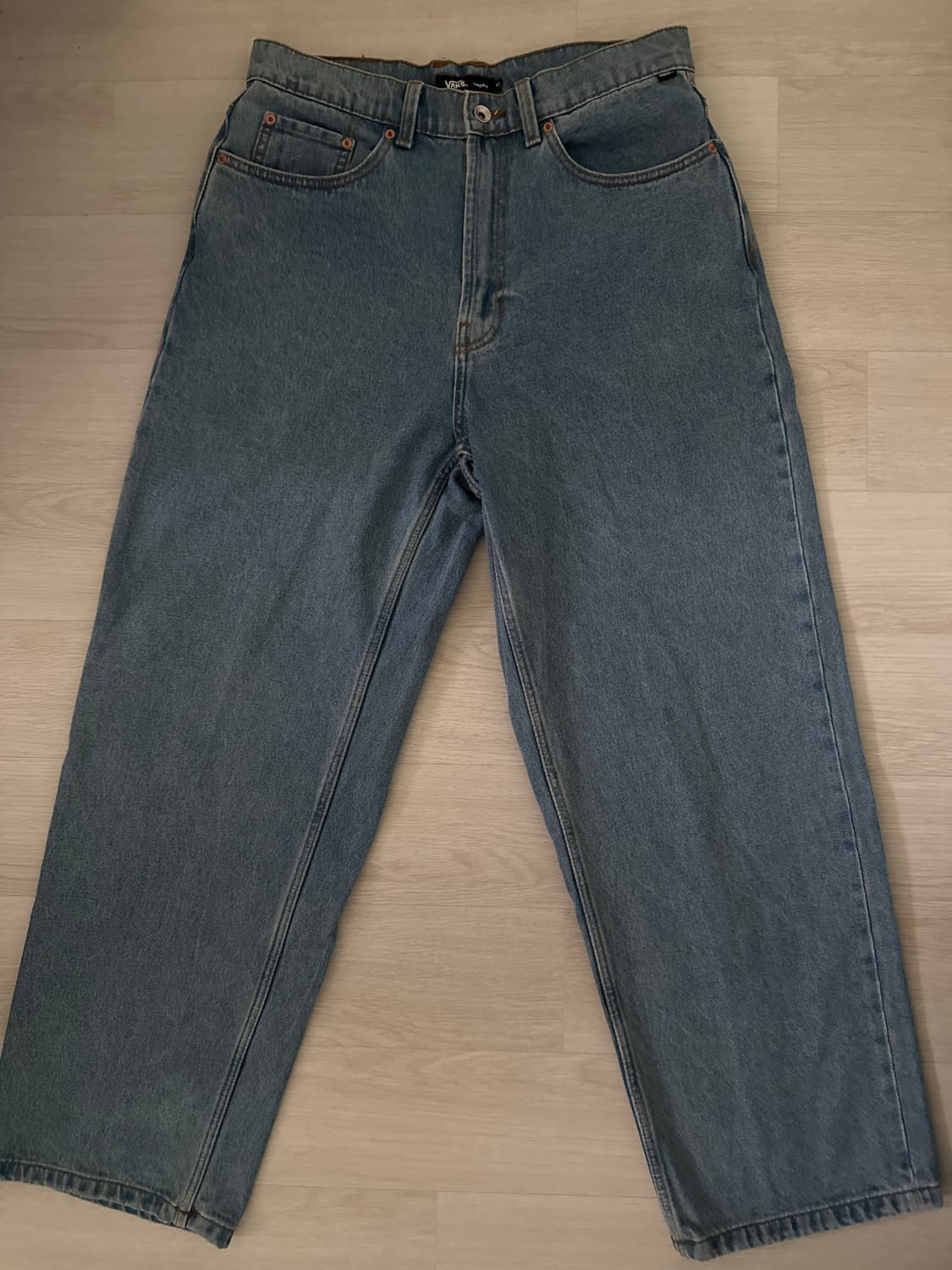 반스 배기 데님팬츠 상품이미지2