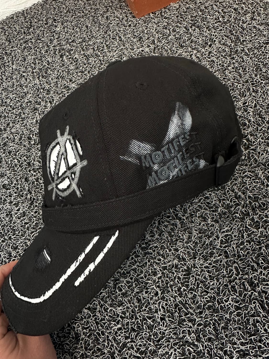 모티패스트 GnR 스티치 캡 블랙 상품이미지4