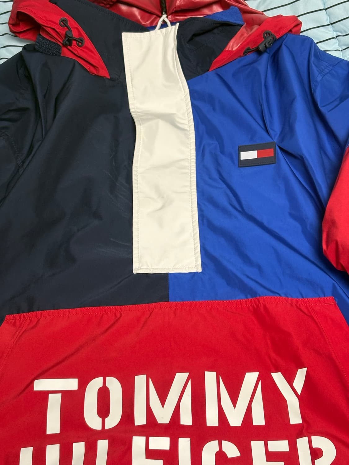 타미힐피거 아노락 바람막이 점퍼[빅사이즈3xl] 상품이미지3