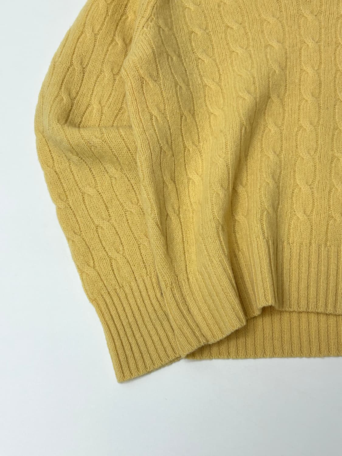 Polo 폴로 랄프로렌 케이블 니트 V넥 스웨터  상품이미지4