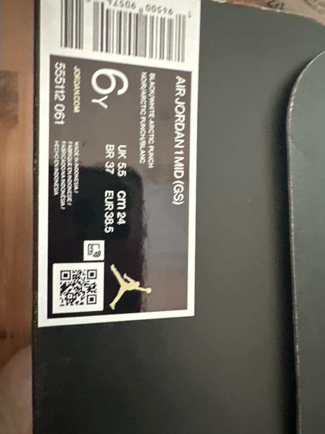 Air Jordan 1 Mid(GS) 상품이미지5