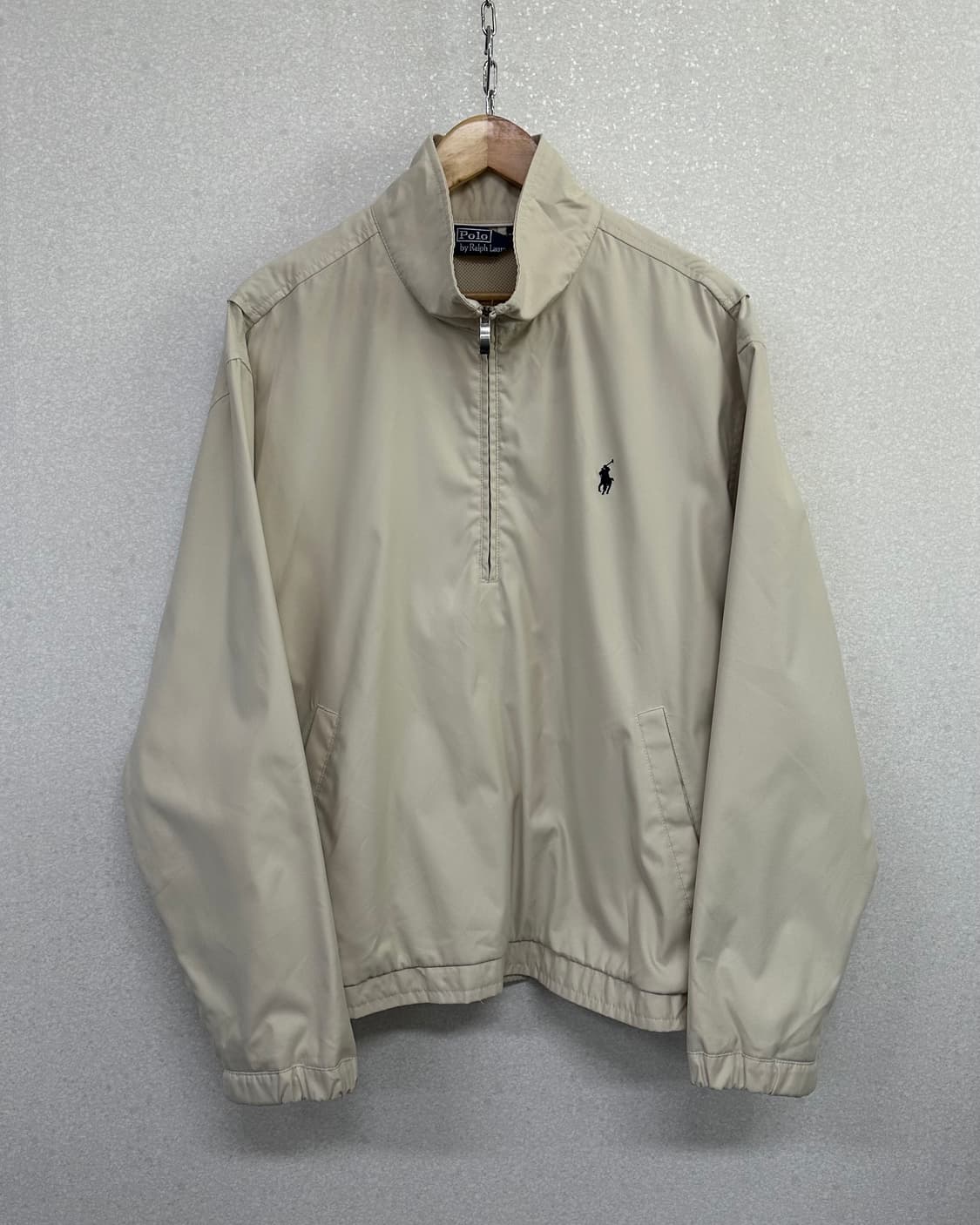 (L)폴로 반집업 블루종-M2124 상품이미지1