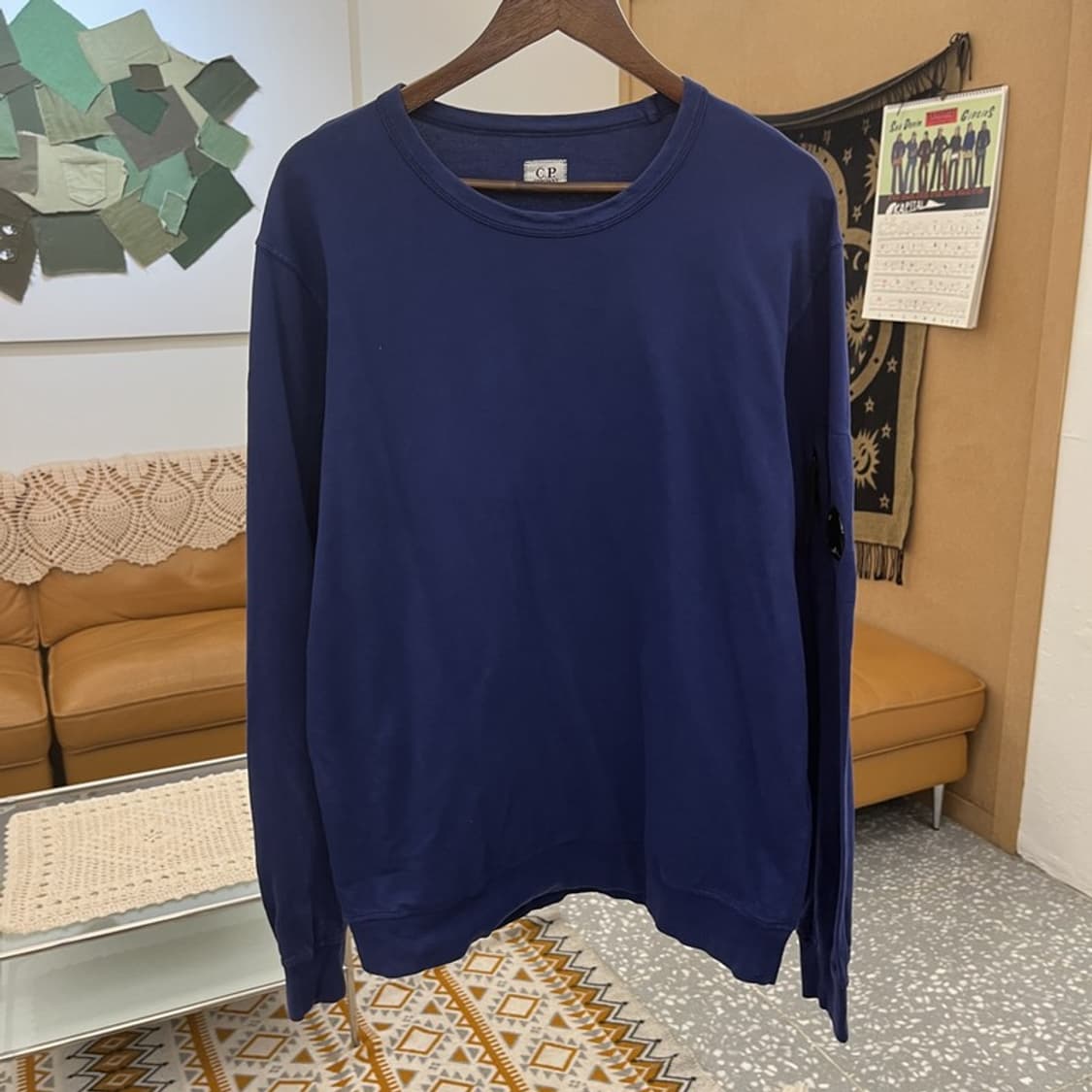 씨피컴퍼니 빈티지 레트로 렌즈와펜 맨투맨 110 C10991 상품이미지3