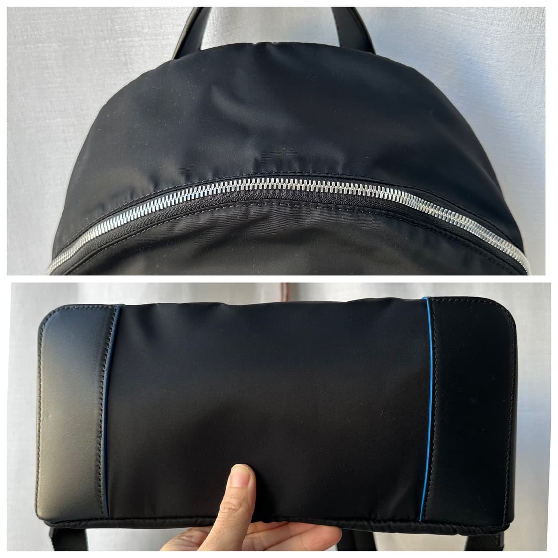 Montblanc 몽블랑 블루 스피릿 미디움 백팩 블랙 상품이미지6