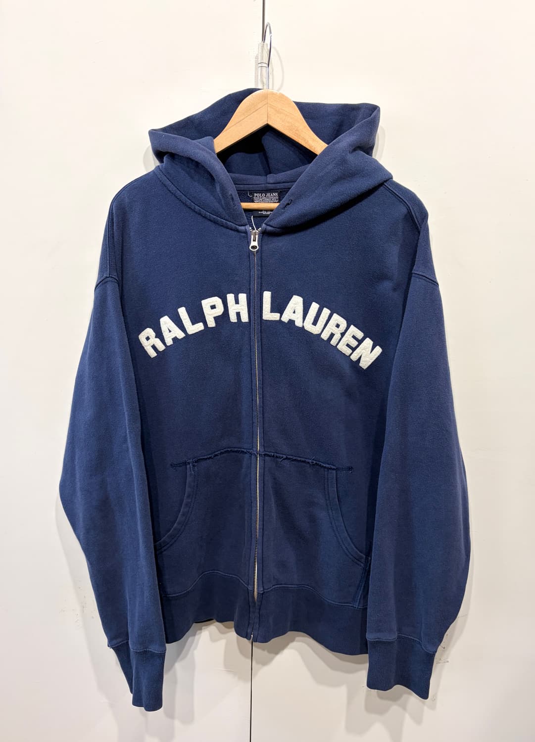 폴로 진스 아치로고 후드집업 상품이미지2