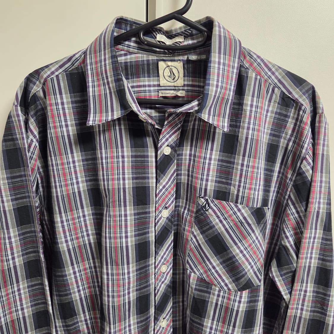 Volcom 볼컴 아메리칸 체크 셔츠 L(100) 상품이미지2