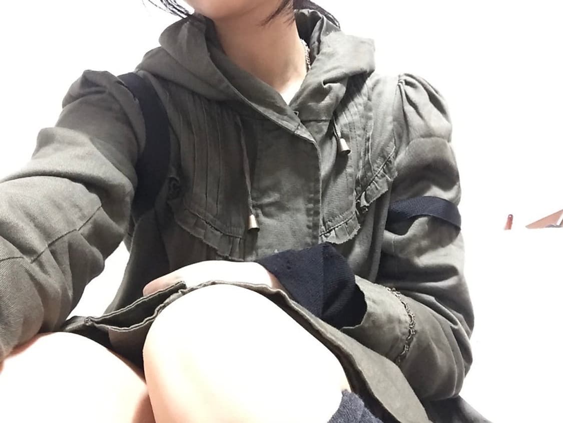 엑시즈팜 카키 후드 야상자켓 y2k 그런지 갸루 상품이미지1