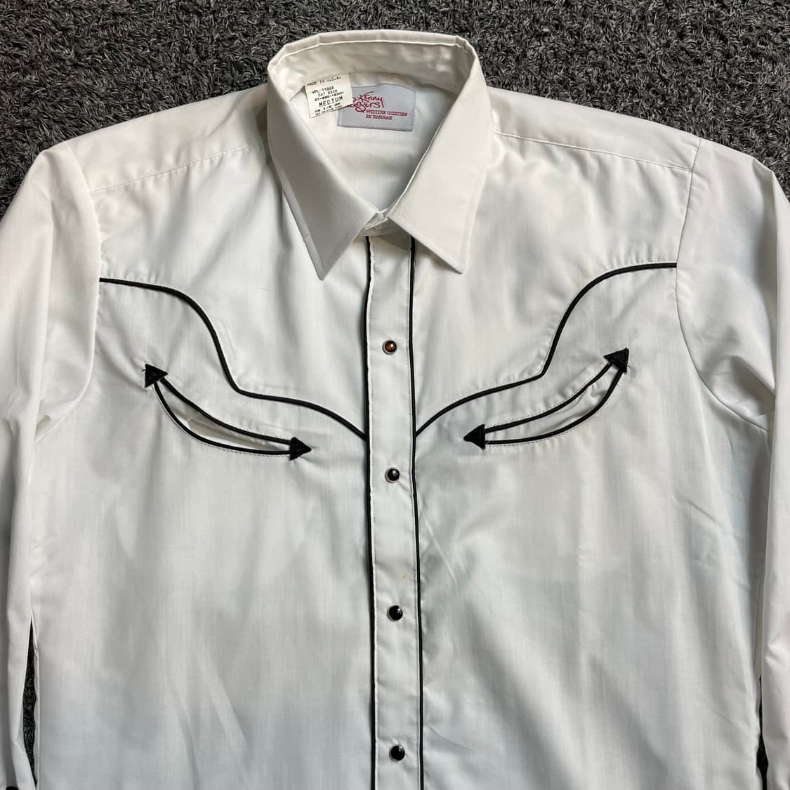 80,90's KENNY ROGERS 웨스턴 셔츠 상품이미지2