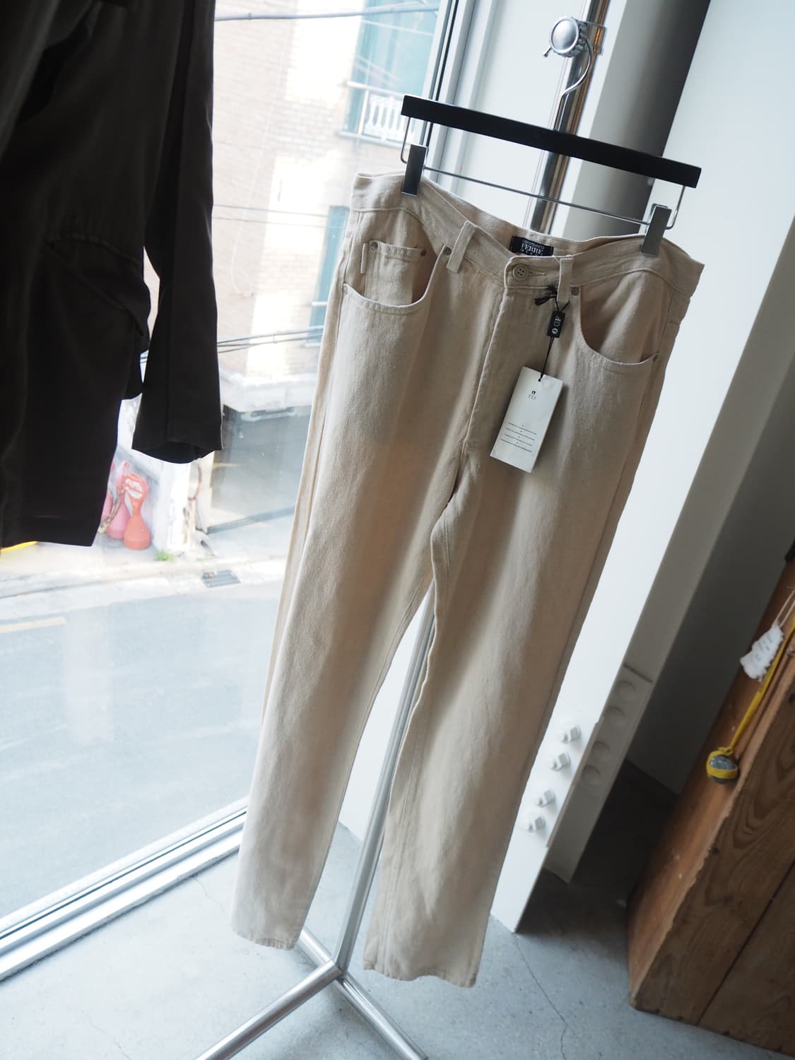 1990's GIANFRANCO FERRE JEANS linen pant 상품이미지1
