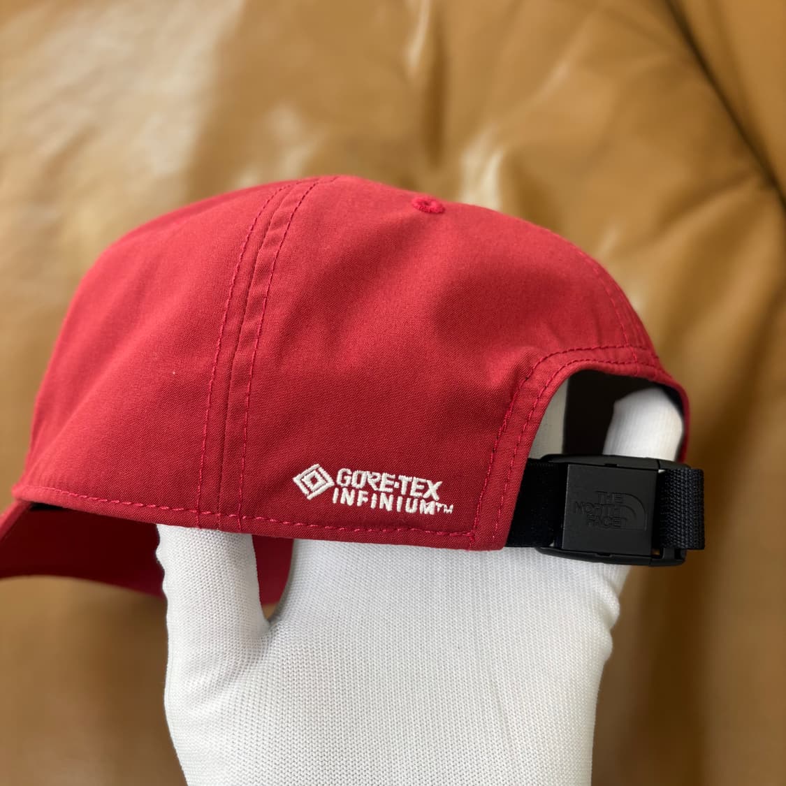 나나미카 노스페이스 퍼플라벨 6패널 볼캡 모자 고어텍스 인피니움 레드 상품이미지8